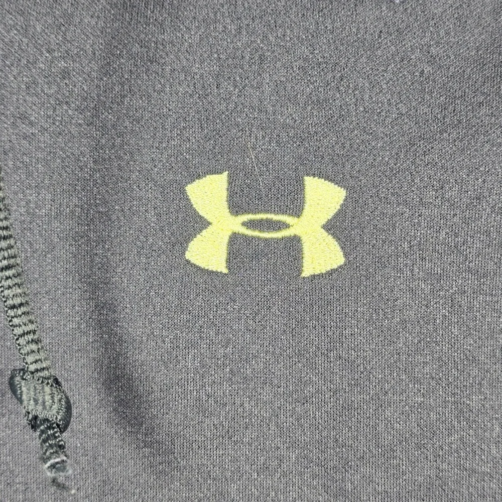 Under Armour Full Zip Hoodie Athletic Warm Up‎ Jacket Gray Small Gray Fleece
